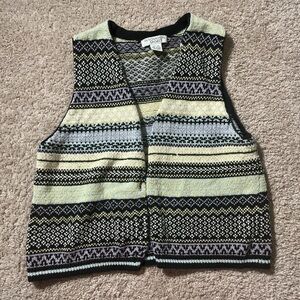 Innovation Sport Patterned Knit Vest